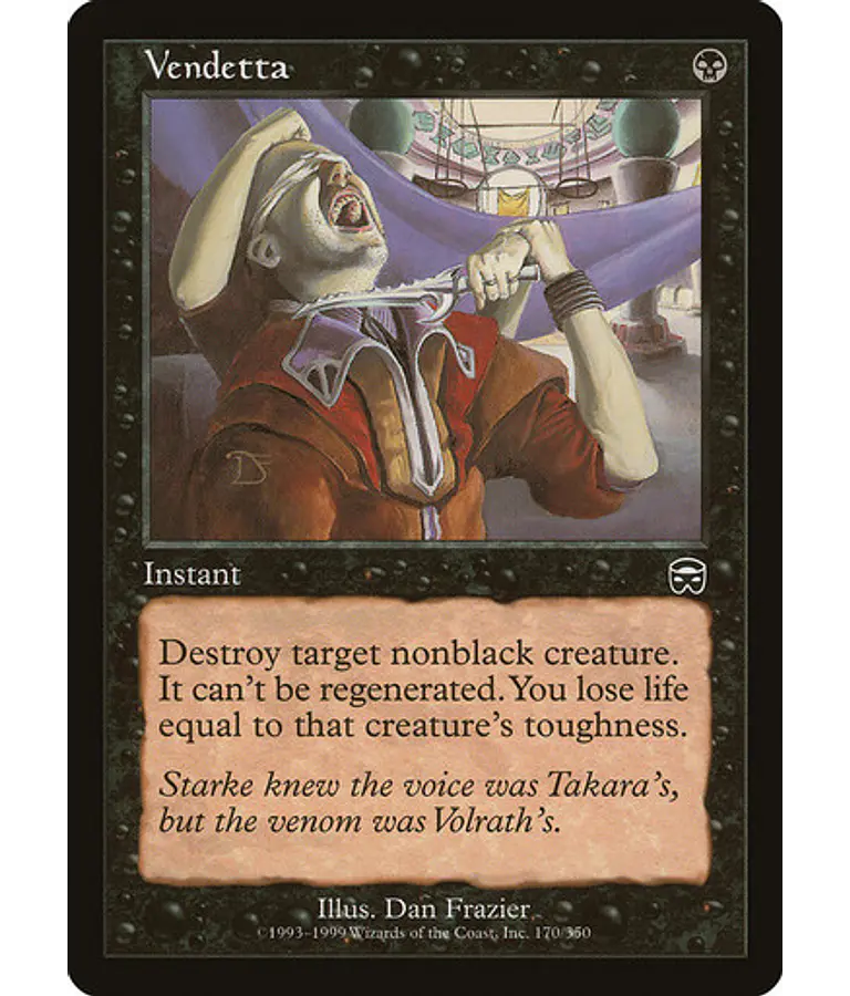 Vendetta - Mercadian Masques (español)