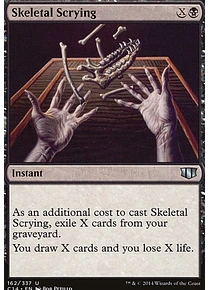 Skeletal Scrying - Commander 2014 (inglés)