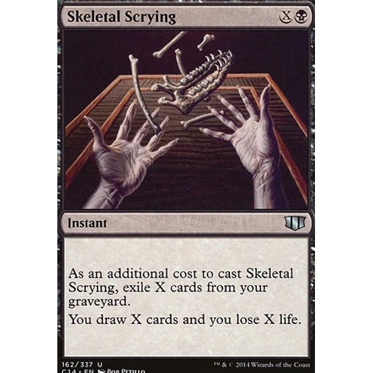 Skeletal Scrying - Commander 2014 (inglés)