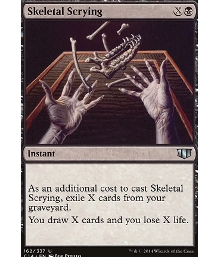 Skeletal Scrying - Commander 2014 (inglés)