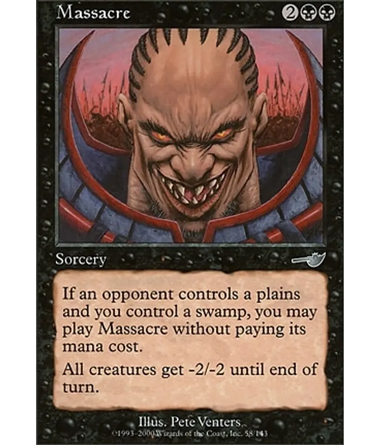 Massacre - Nemesis (inglés)