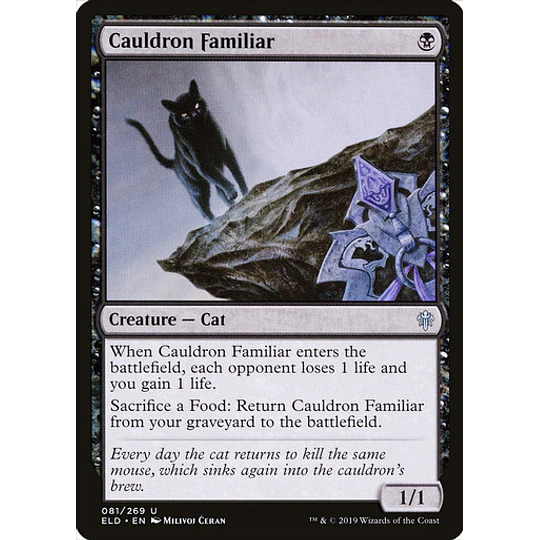 Cauldron Familiar - Throne of Eldraine (español)