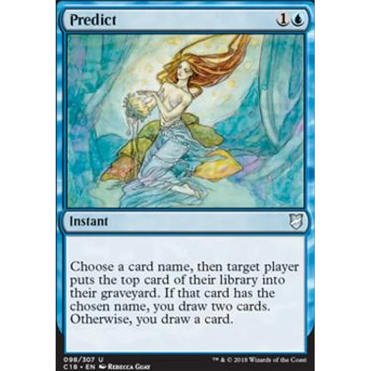 Predict - Commander 2018 (español)