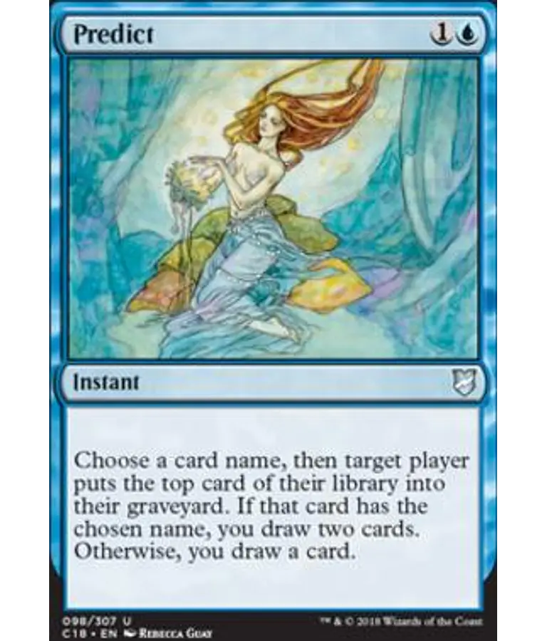 Predict - Commander 2018 (español)