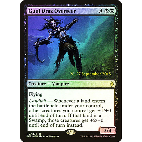 Guul Draz Overseer (Prerelease Foil) - Promotional (español)