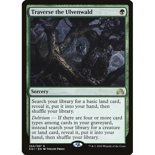 Traverse the Ulvenwald - Shadows Over Innistrad (español)