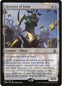 Deceiver of Form - Oath of the Gatewatch (inglés)