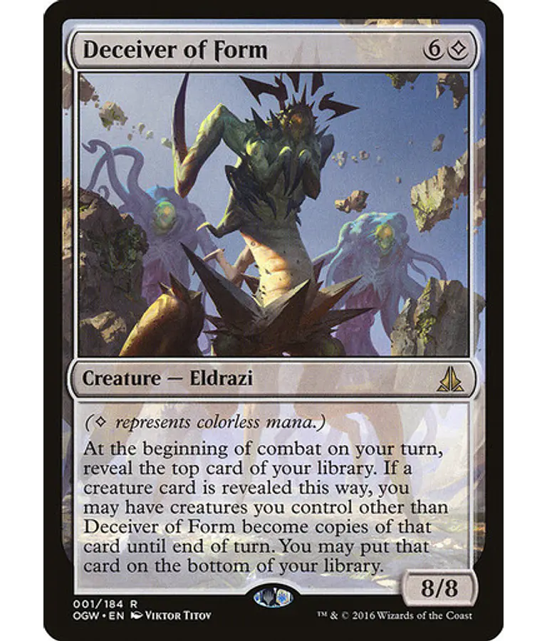 Deceiver of Form - Oath of the Gatewatch (inglés)