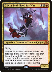 Olivia, Mobilized for War - Shadows Over Innistrad (español)