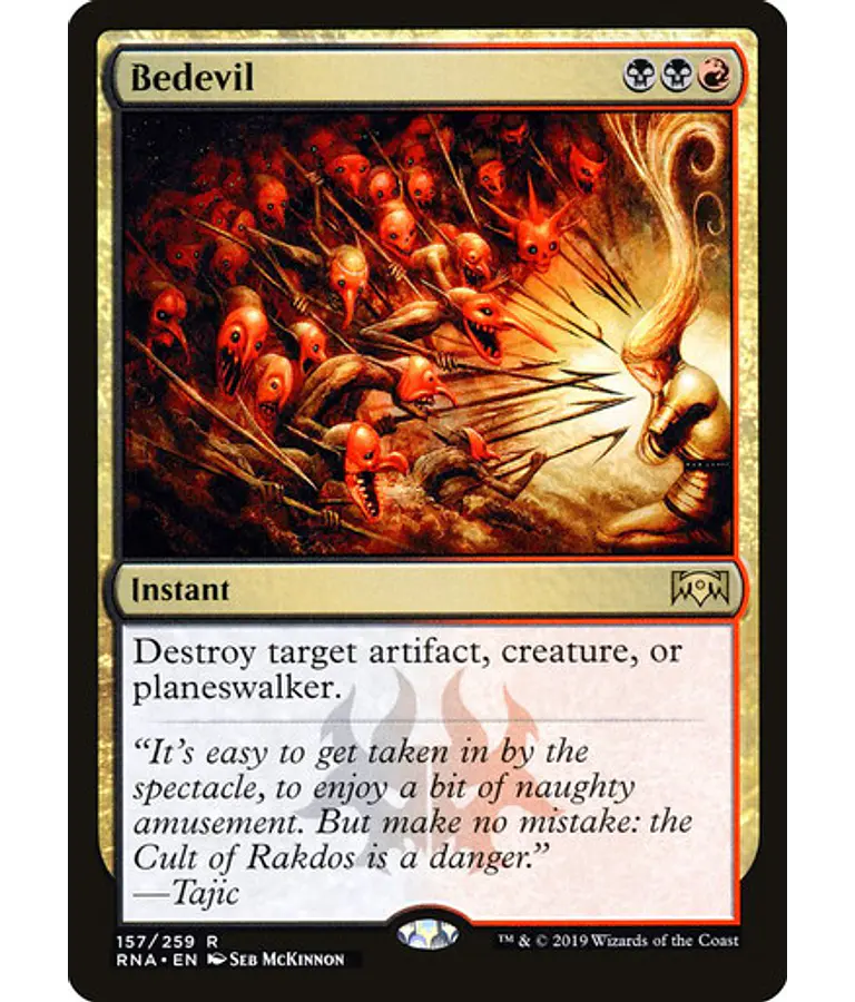 Bedevil - Ravnica Allegiance (español)