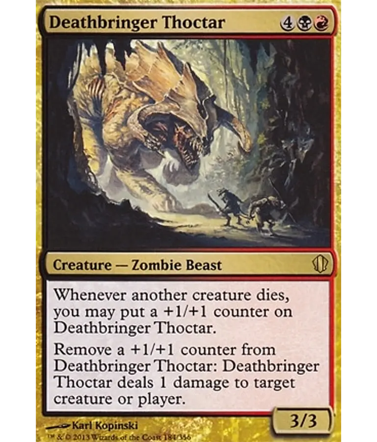 Deathbringer Thoctar - Commander 2013 (inglés)