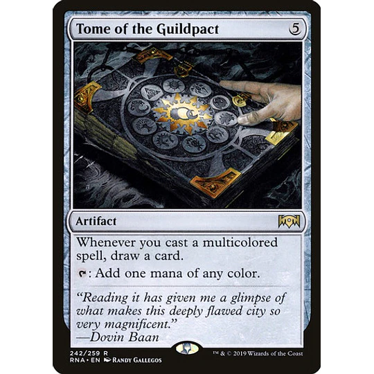 Tome of the Guildpact - Ravnica Allegiance (español)