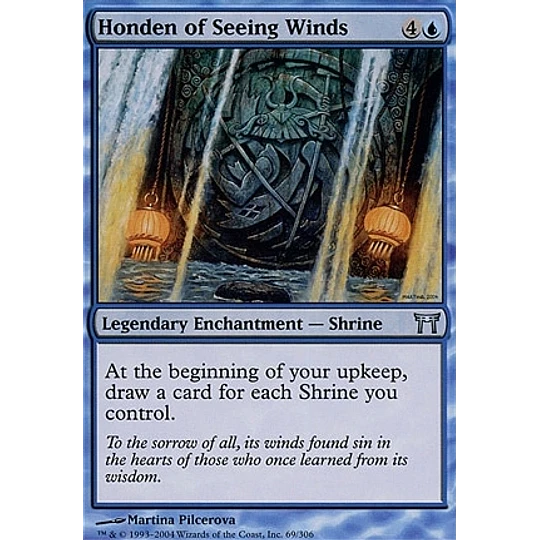 Honden of Seeing Winds - Champions of Kamigawa (español)