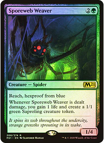 Sporeweb Weaver - Core Set 2021 Foil (español)