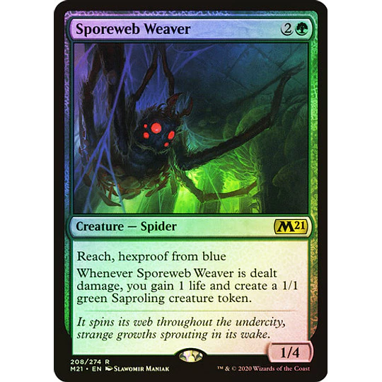 Sporeweb Weaver - Core Set 2021 Foil (español)
