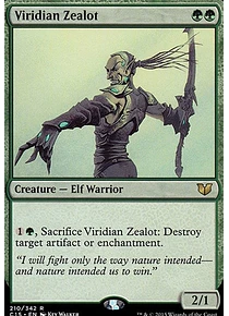Viridian Zealot - Commander 2015 (español)