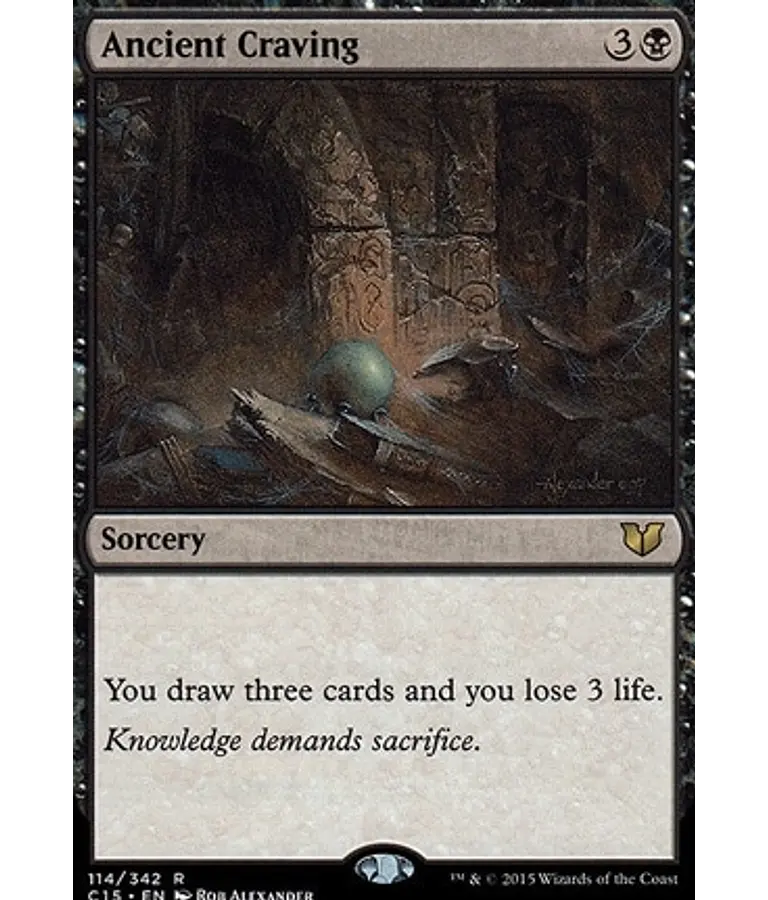 Ancient Craving - Commander 2015 (español)