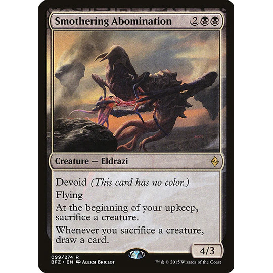 Smothering Abomination - Battle for Zendikar (español)