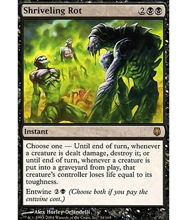 Shriveling Rot - Darksteel (español)