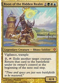 Roon of the Hidden Realm - Commander 2013 (español)