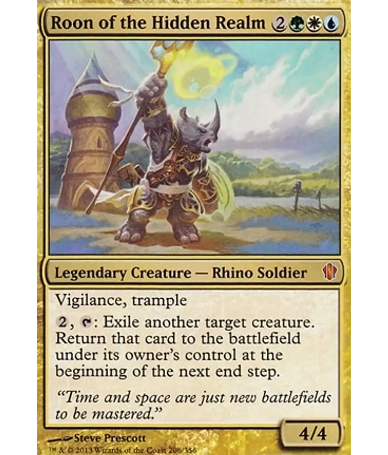 Roon of the Hidden Realm - Commander 2013 (español)