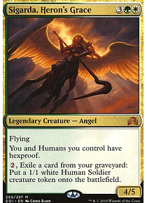 Sigarda, Heron's Grace - Shadows Over Innistrad (inglés)