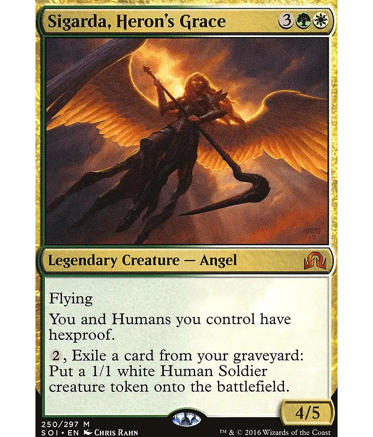 Sigarda, Heron's Grace - Shadows Over Innistrad (inglés)