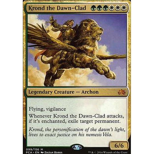 Krond the Dawn-Clad - Planechase Anthology (inglés)