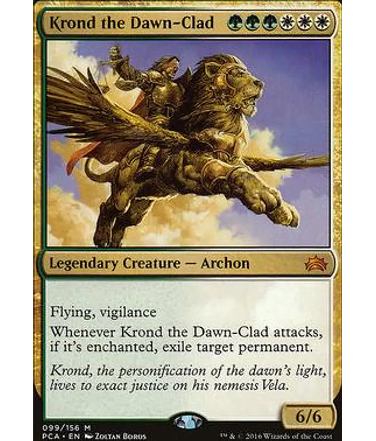 Krond the Dawn-Clad - Planechase Anthology (inglés)