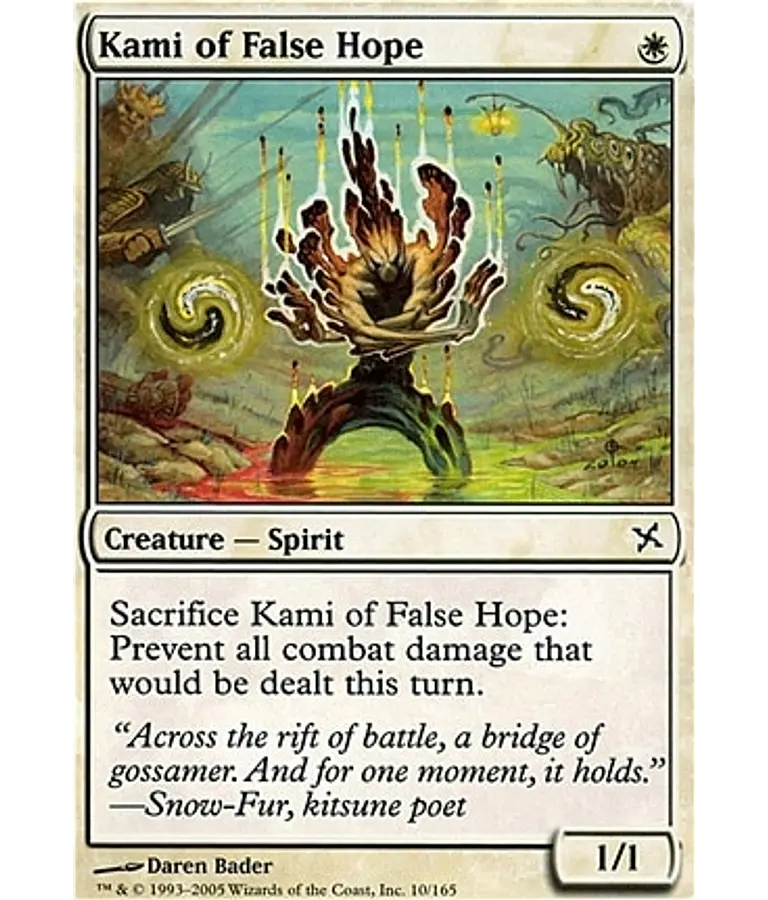 Kami of False Hope - Betrayers of Kamigawa (español)