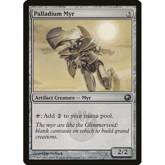 Palladium Myr - Scars of Mirrodin (inglés)