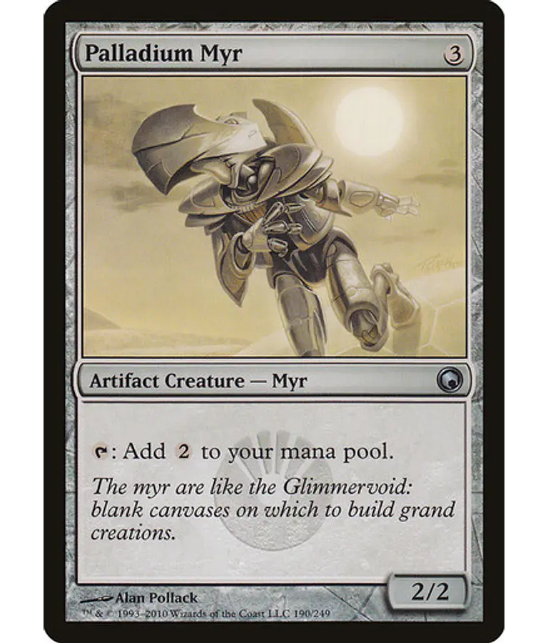 Palladium Myr - Scars of Mirrodin (inglés)