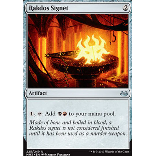 Rakdos Signet - Modern Masters 2017 (inglés)