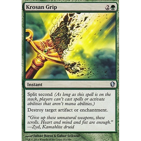 Krosan Grip - Commander 2013 (español)