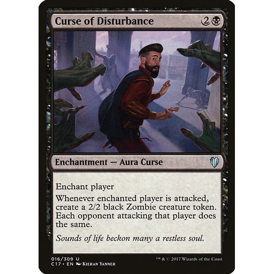 Curse of Disturbance - Commander 2017 (inglés)