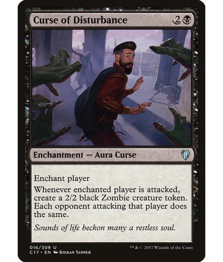 Curse of Disturbance - Commander 2017 (inglés)