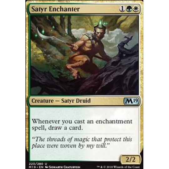 Satyr Enchanter - Core Set 2019 (español)