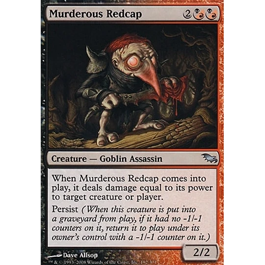Murderous Redcap - Shadowmoor (español)