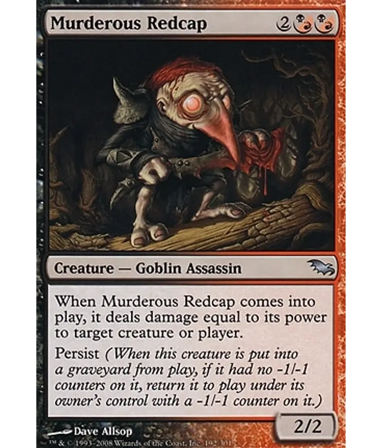 Murderous Redcap - Shadowmoor (español)