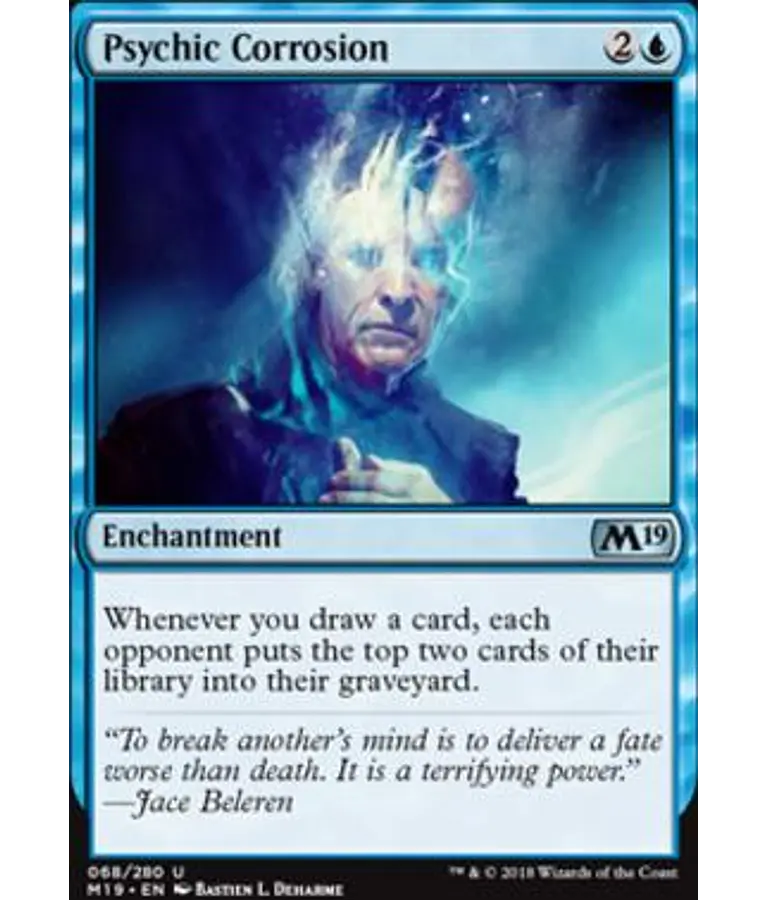 Psychic Corrosion - Core Set 2019 (español)
