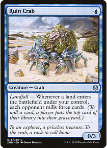 Ruin Crab - Zendikar Rising (inglés)