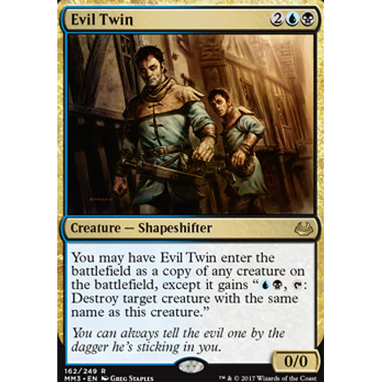 Evil Twin - Modern Masters 2017 (inglés)