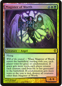 Magister of Worth (Launch Promo Foil) - Promotional (inglés)