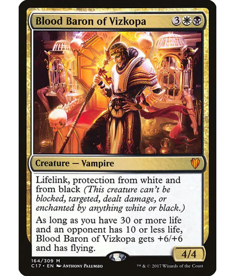 Blood Baron of Vizkopa - Commander 2017 (inglés)