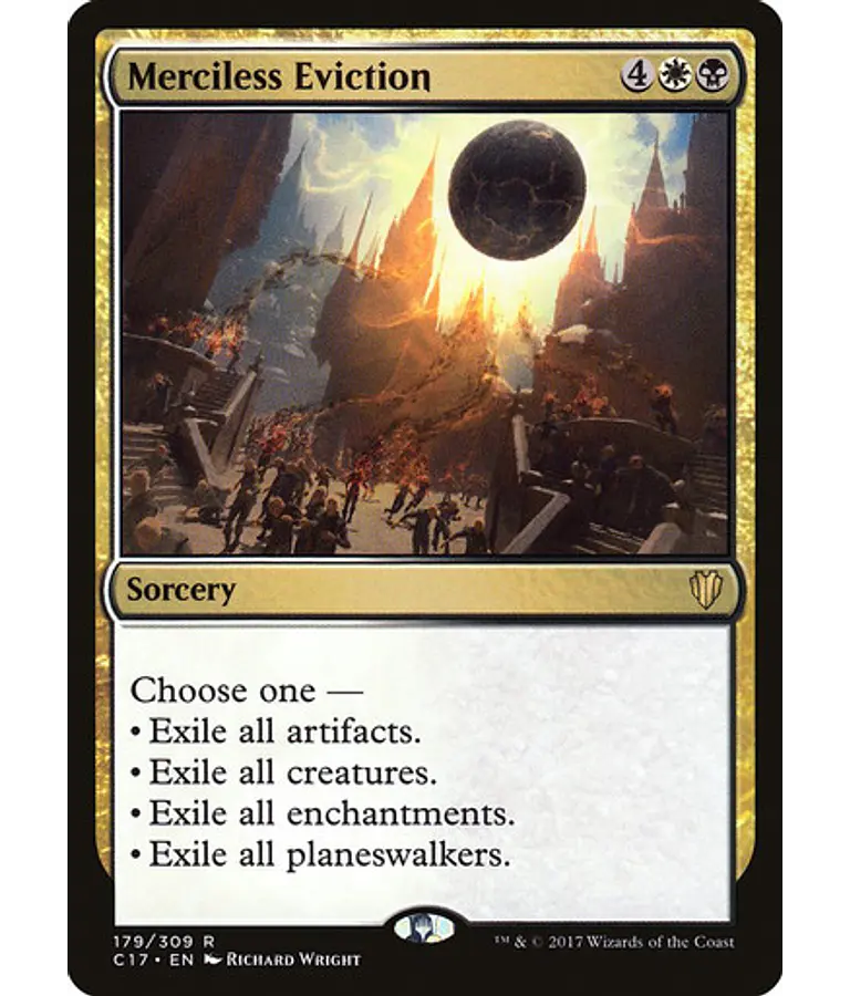 Merciless Eviction - Commander 2017 (inglés)
