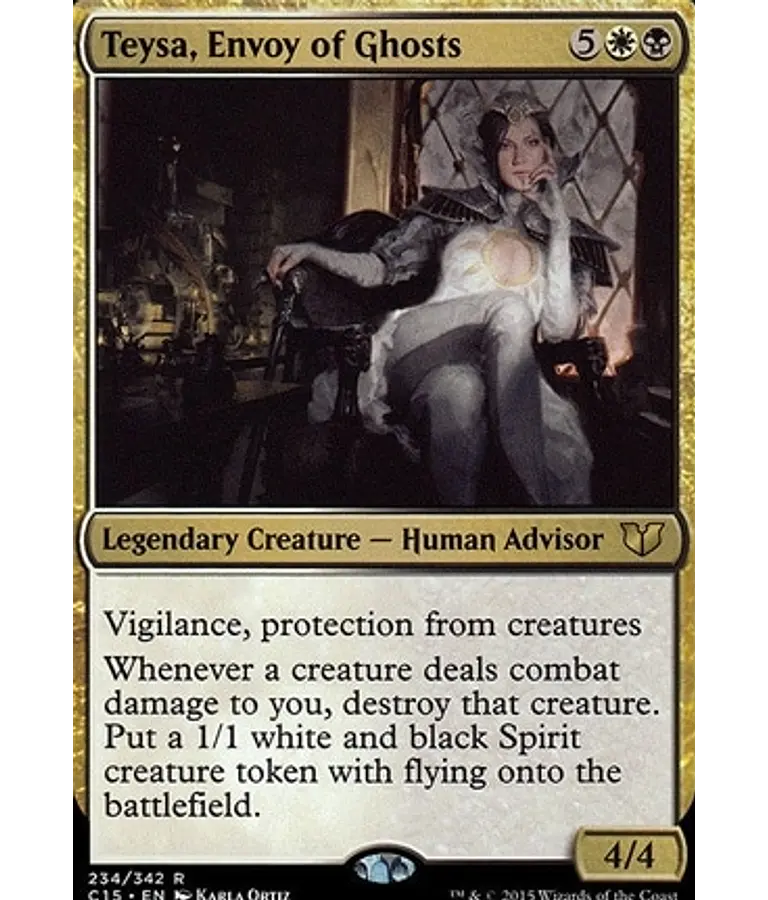 Teysa, Envoy of Ghosts - Commander 2015 (español)