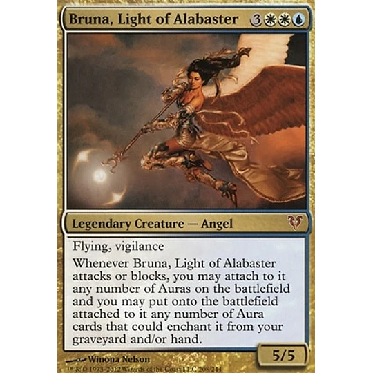 Bruna, Light of Alabaster - Avacyn Restored (inglés)