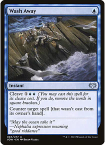 Wash Away - Innistrad: Crimson Vow (inglés)