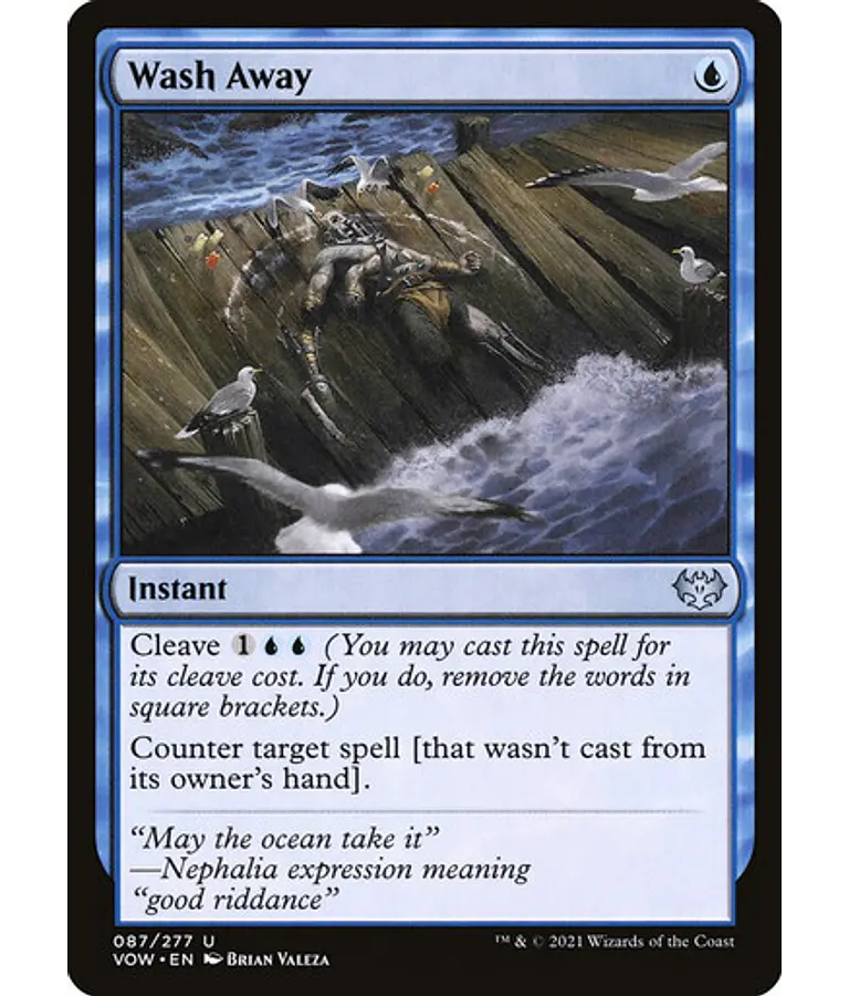 Wash Away - Innistrad: Crimson Vow (inglés)