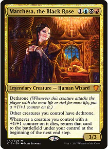 Marchesa, the Black Rose - Commander 2017 (español)